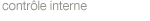 contr�le interne